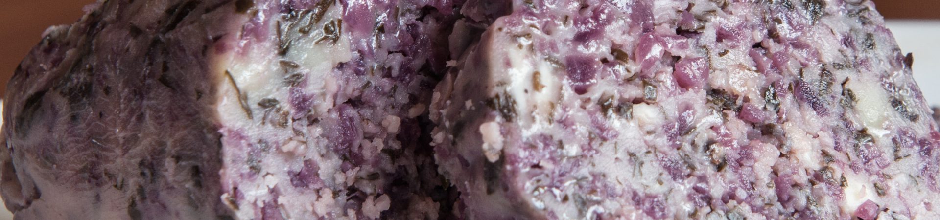 Rotweinbutter mit Schalotten / Beurre au vin rouge