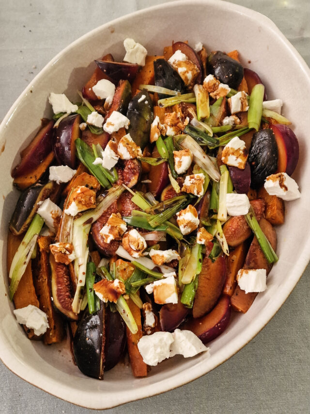 Süßkartoffeln und frische Feigen (nach Ottolenghi) - Arte Culinaria